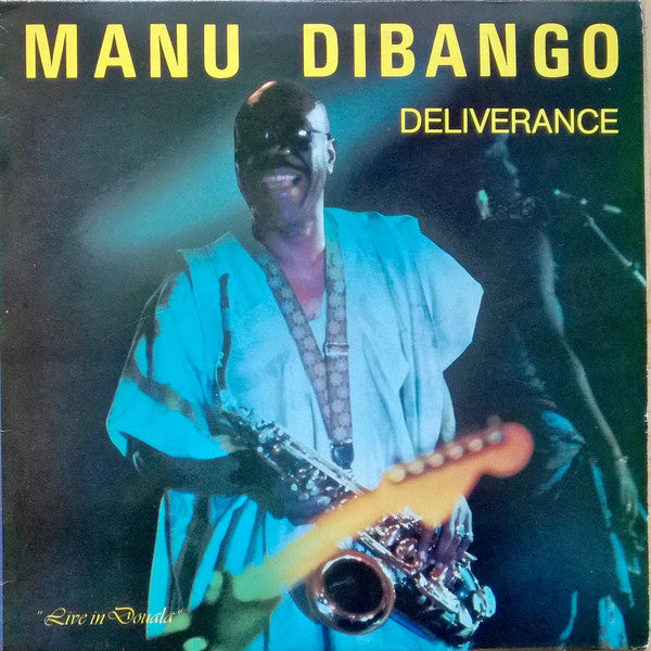 Manu Dibango : Deliverance "Live in Douala" (LP, Album)