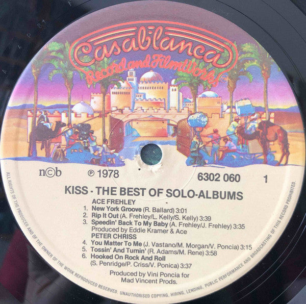 Kiss ~ Best Of Solo Albums (Vinyl) - Djungel & Jazz