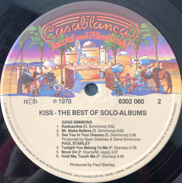 Kiss ~ Best Of Solo Albums (Vinyl) - Djungel & Jazz