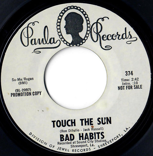 The Bad Habits  ~ Louie, Louie / Touch The Sun (Vinyl) - Djungel & Jazz
