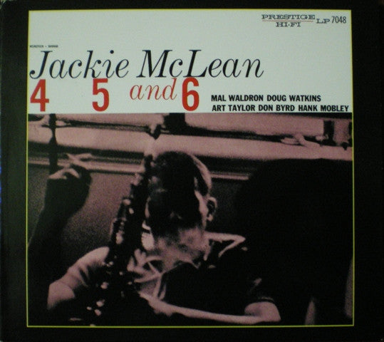 Jackie McLean ~ 4, 5 And 6 (Vinyl) - Djungel & Jazz