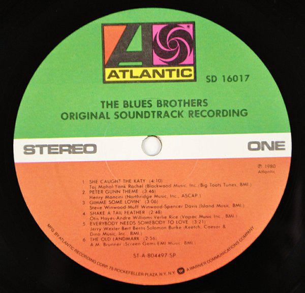 The Blues Brothers ~ The Blues Brothers (Original Soundtrack Recording) (Vinyl) - Djungel & Jazz