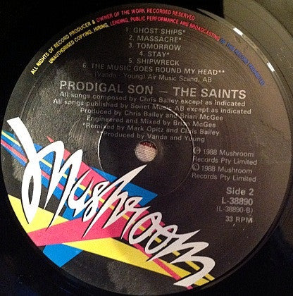 The Saints  ~ Prodigal Son (Vinyl) - Djungel & Jazz