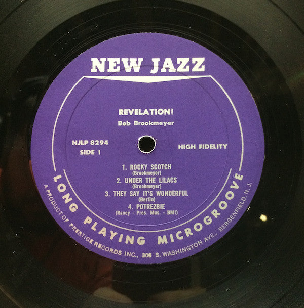 Bob Brookmeyer With Teddy Charles And Jimmy Raney ~ Revelation! (Vinyl) - Djungel & Jazz