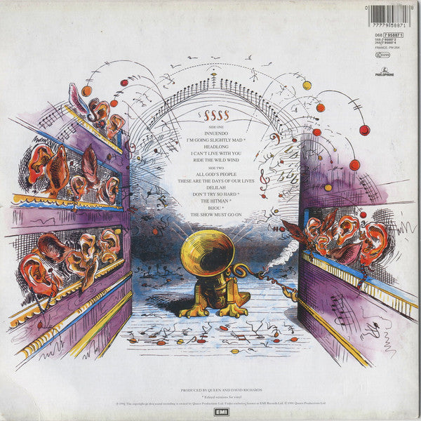 Queen ~ Innuendo (Vinyl) - Djungel & Jazz