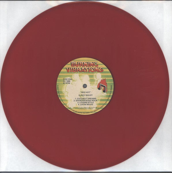 Elroy Bailey : Red Hot Dub (LP, Red)