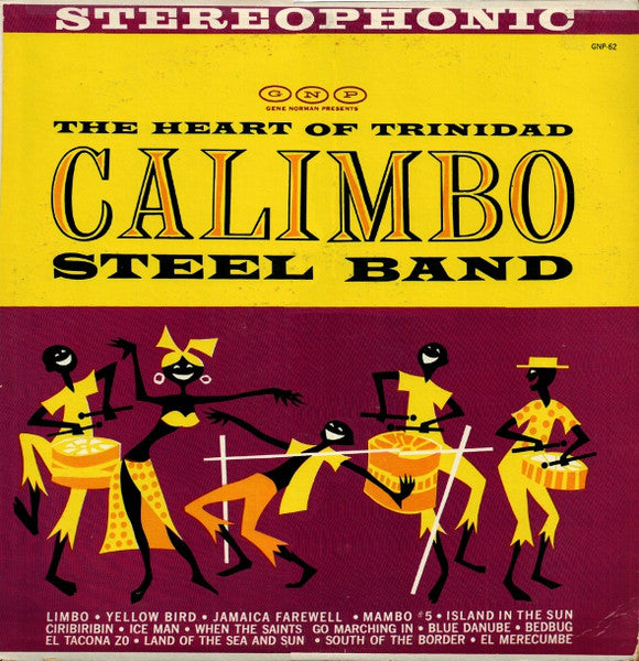 Calimbo Steel Band ~ The Heart Of Trinidad (Vinyl) - Djungel & Jazz