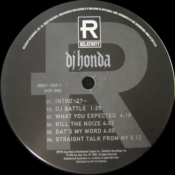 DJ Honda : DJ Honda (LP, Album)