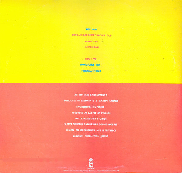 Basement 5 : In Dub (12")