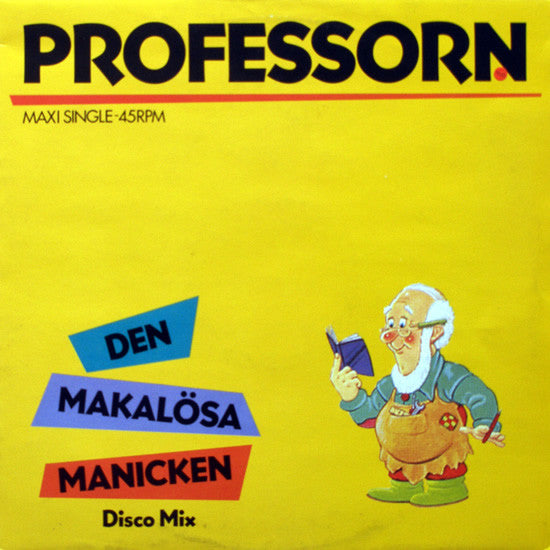 Professorn ~ Den Makalösa Manicken (Disco Mix) (Vinyl) - Djungel & Jazz