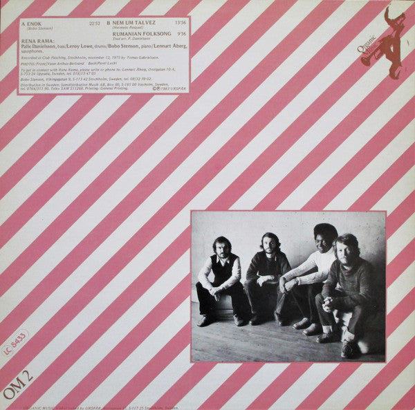 Rena Rama ~ Live (Vinyl) - Djungel & Jazz