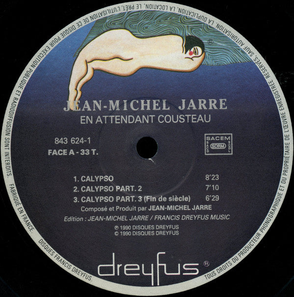 Jean-Michel Jarre ~ En Attendant Cousteau (Vinyl) - Djungel & Jazz