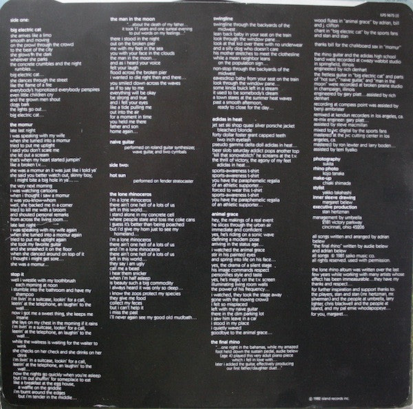 Adrian Belew ~ Lone Rhino (Vinyl) - Djungel & Jazz
