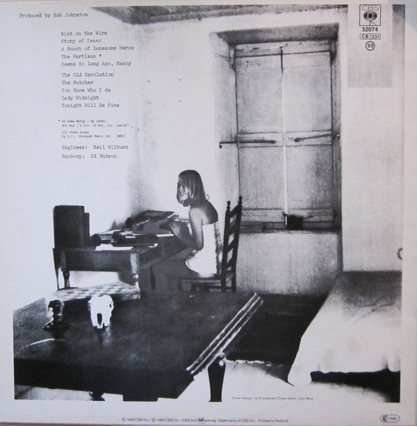 Leonard Cohen ~ Songs From A Room (Vinyl) - Djungel & Jazz