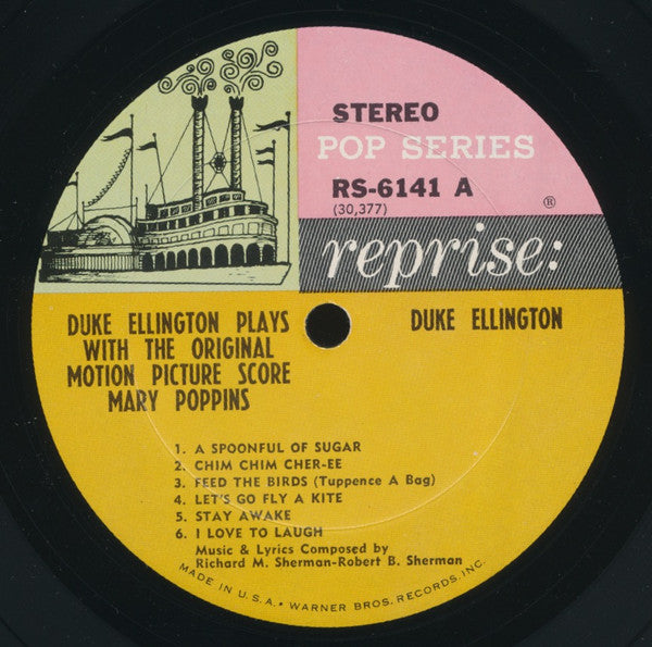 Duke Ellington ~ Plays With The Original Motion Picture Score Mary Poppins (Vinyl) - Djungel & Jazz