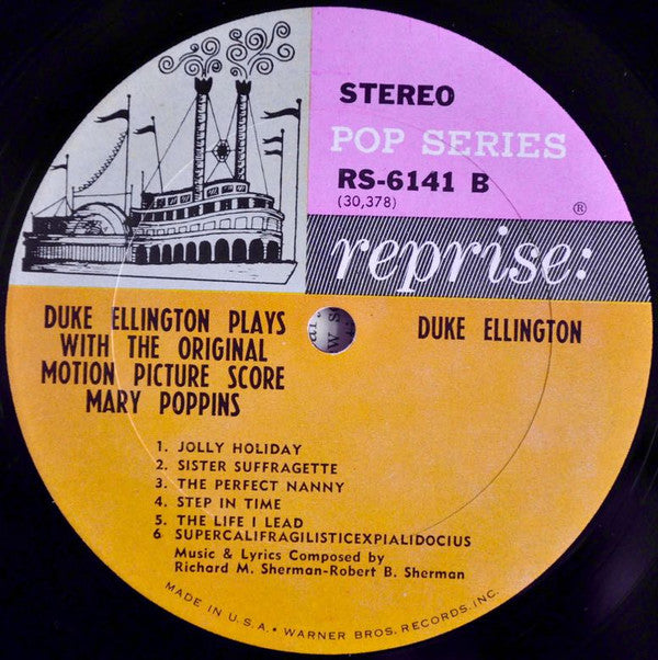 Duke Ellington ~ Plays With The Original Motion Picture Score Mary Poppins (Vinyl) - Djungel & Jazz