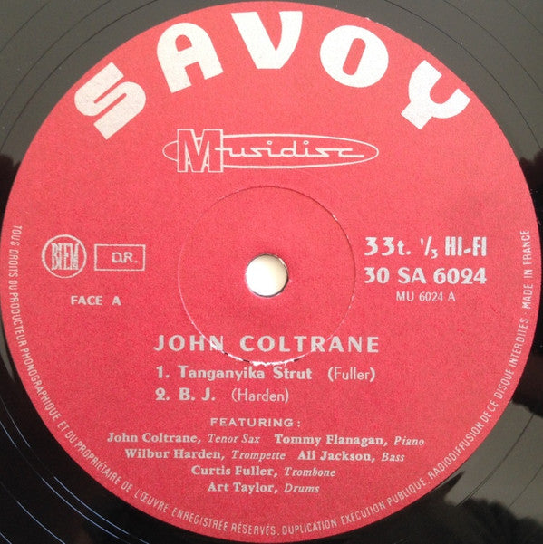John Coltrane ~ John Coltrane (Vinyl) - Djungel & Jazz
