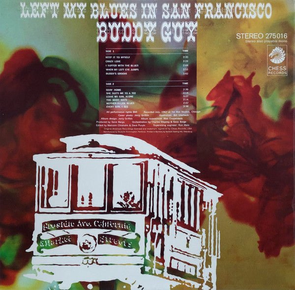 Buddy Guy ~ Left My Blues In San Francisco (Vinyl) - Djungel & Jazz