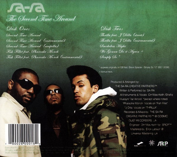 SA-RA Creative Partners ~ The Second Time Around (Vinyl) - Djungel & Jazz