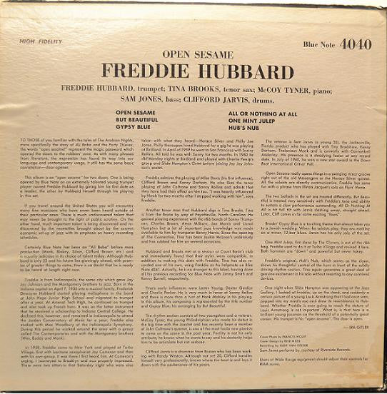 Freddie Hubbard ~ Open Sesame (Vinyl) - Djungel & Jazz