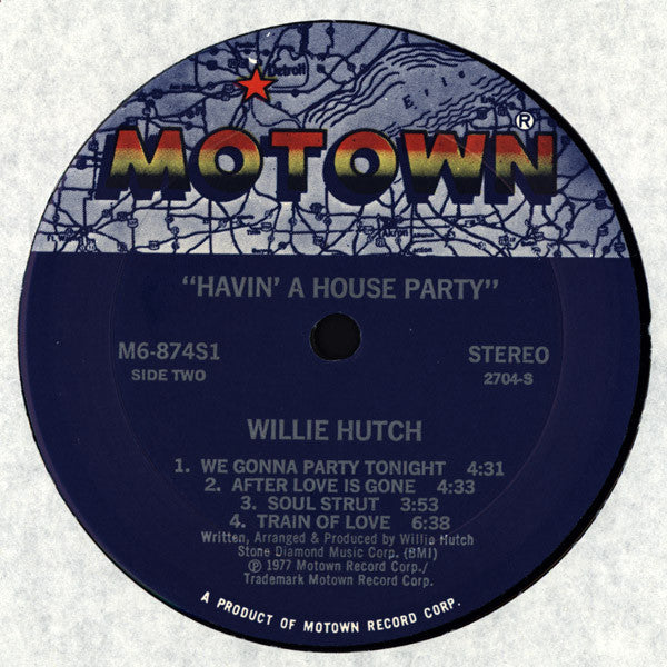 Willie Hutch ~ Havin' A House Party (Vinyl) - Djungel & Jazz