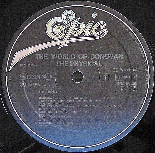 Donovan ~ The World Of Donovan (Vinyl) - Djungel & Jazz