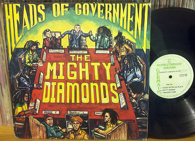The Mighty Diamonds : Heads Of Government (LP, Album)