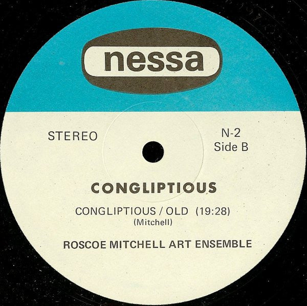 The Roscoe Mitchell Art Ensemble ~ Congliptious (Vinyl) - Djungel & Jazz