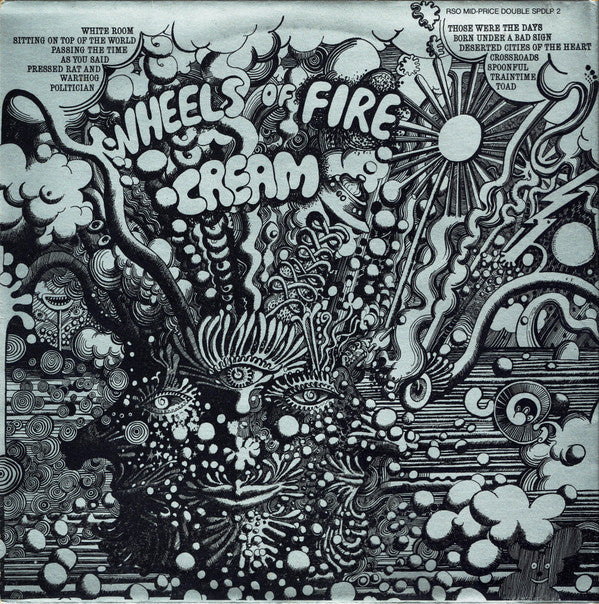 Cream  ~ Wheels Of Fire (Vinyl) - Djungel & Jazz