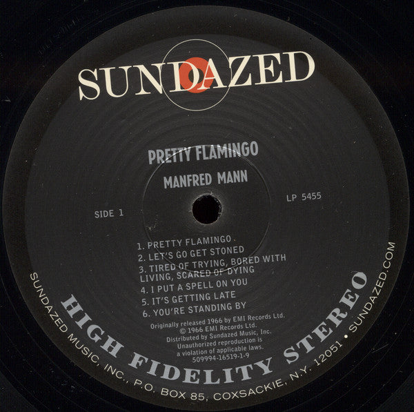 Manfred Mann : Pretty Flamingo (LP, Album, RE)