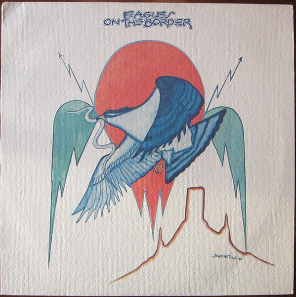 Eagles : On The Border (LP, Album, Pit)