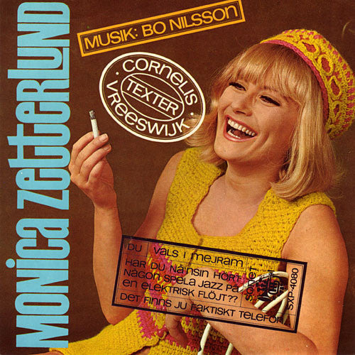 Monica Zetterlund ~ Har Du Nå'nsin Hört Någon Spela Jazz På En Elektrisk Flöjt?? (Vinyl) - Djungel & Jazz