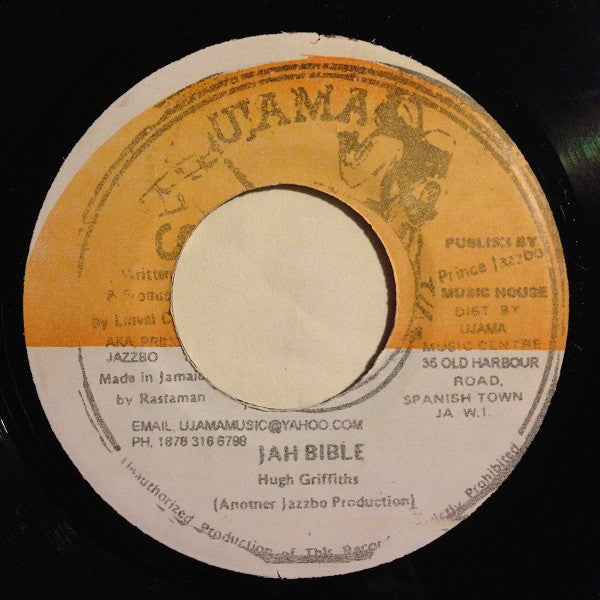 Hugh Griffiths (3) : Jah Bible / The Seven Seal (7", Single, RE)