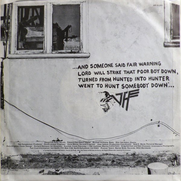 Van Halen : Fair Warning (LP, Album, RE)