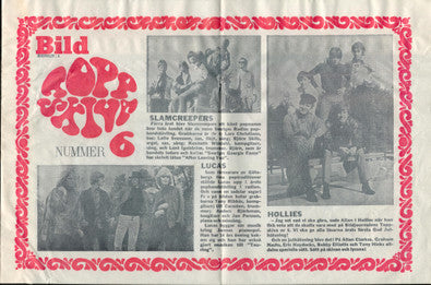 Lucas , Slamcreepers, Hollies ~ Bildjournalen Topp-Skiva #6 (Vinyl) - Djungel & Jazz