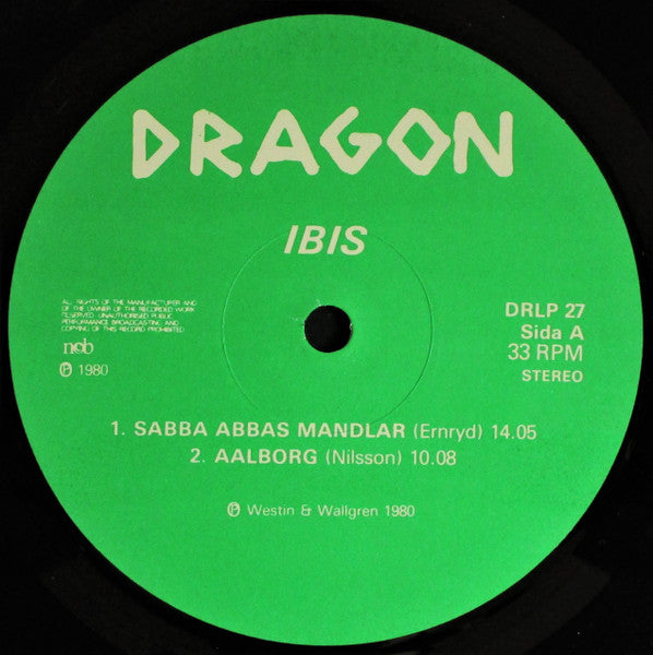 Ibis  ~ Sabba Abbas Mandlar (Vinyl) - Djungel & Jazz
