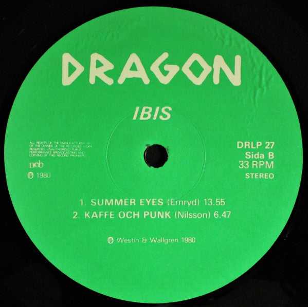 Ibis  ~ Sabba Abbas Mandlar (Vinyl) - Djungel & Jazz