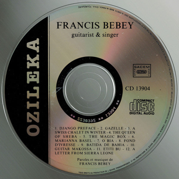 Francis Bebey ~ World Music Guitar (Vinyl) - Djungel & Jazz