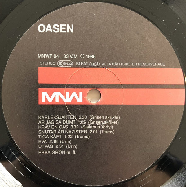 Various ~ Oasen (Vinyl) - Djungel & Jazz