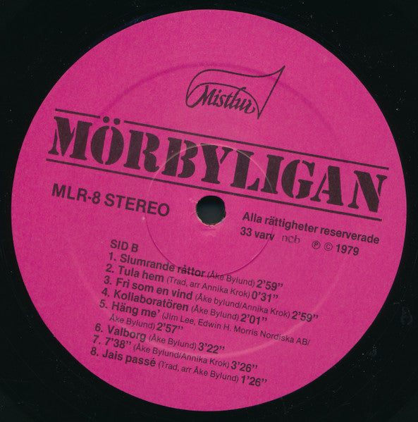 Mörbyligan : Mörbyligan (LP, Album)