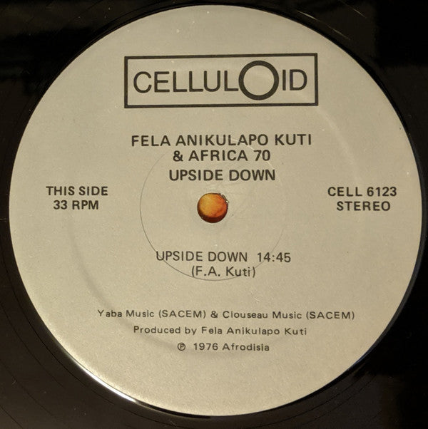 Fela Anikulapo Kuti & The Africa 70 ~ Up Side Down (Vinyl) - Djungel & Jazz