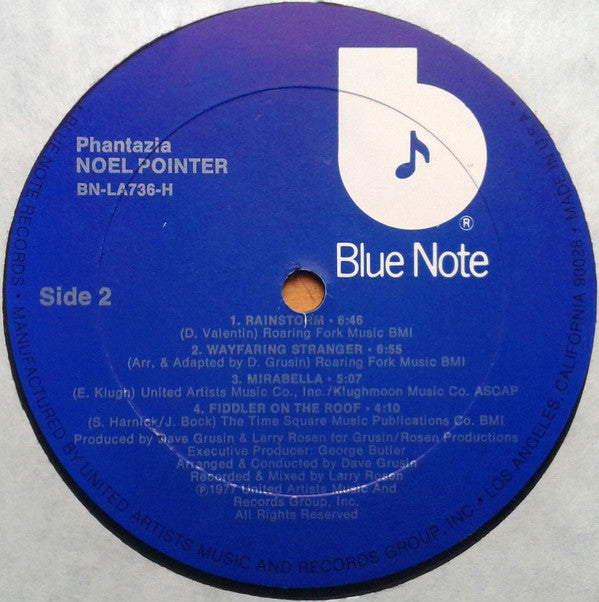 Noel Pointer : Phantazia (LP, Album, Ter)