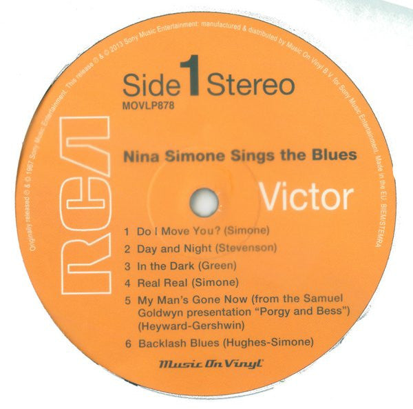 Nina Simone ~ Nina Simone Sings The Blues (Vinyl) - Djungel & Jazz