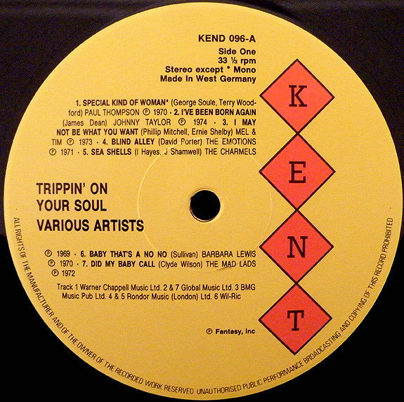 Various ~ Trippin On Your Soul (Vinyl) - Djungel & Jazz
