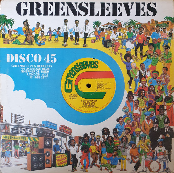 Bunny Lie Lie / Billy Boyo ~ Itie-Titie-Girl / Righteousness (Vinyl) - Djungel & Jazz