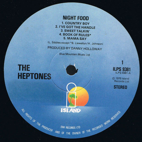 The Heptones : Night Food (LP, Album, RE)