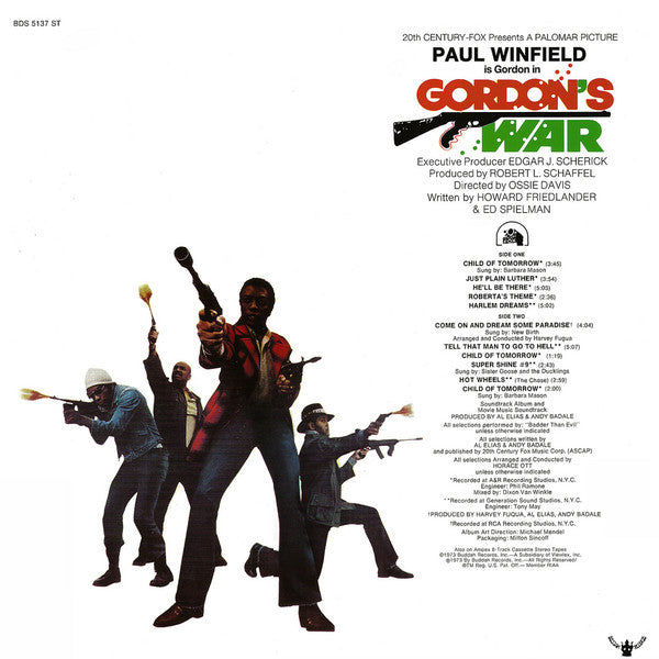 Various ~ Original Motion Picture Soundtrack: Gordon's War (Vinyl) - Djungel & Jazz