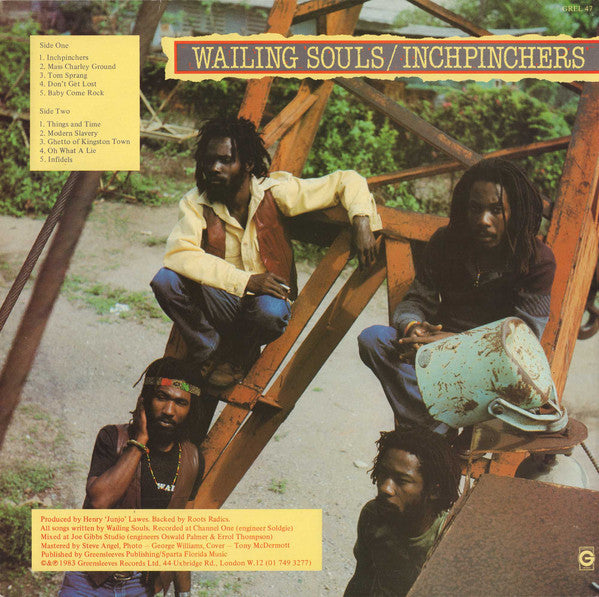 Wailing Souls : Inchpinchers (LP, Album)