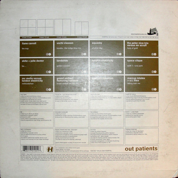 Various ~ Out Patients (Vinyl) - Djungel & Jazz