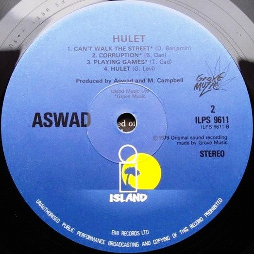 Aswad : Hulet (LP, Album, RE)